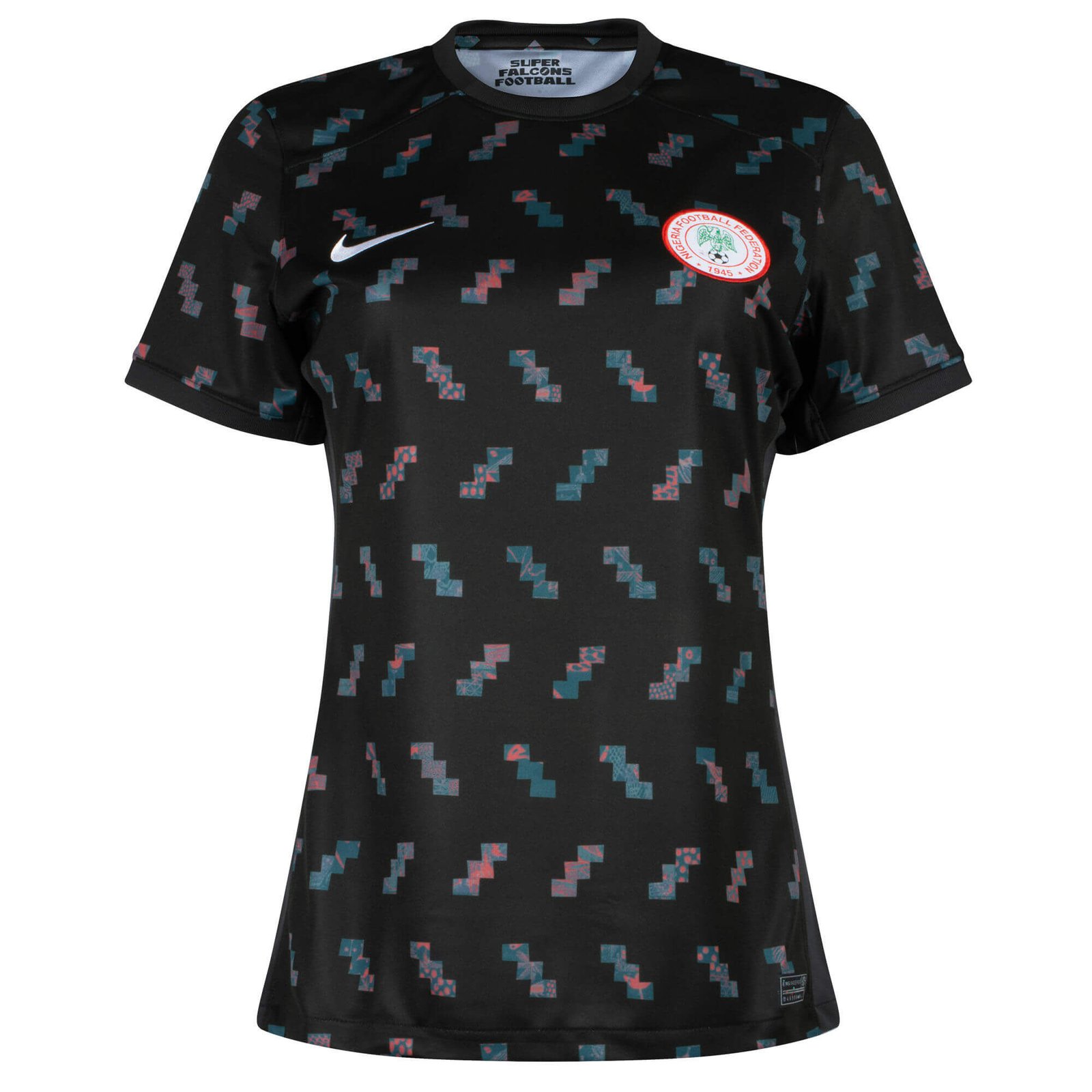 9bb152f21df6b5dea91118ac442719f71a81c98f847c2b4f9ebff199ff6e6b0f Camisa Nigéria Preta Copa Feminina 2023/24