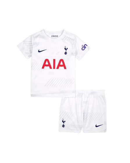 Kit Infantil Tottenham Branca 2023/24 Unissex