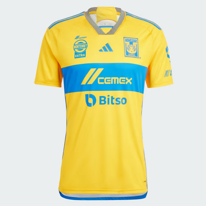 Captura de tela 2023-06-25 090914 Camisa Tigres Uanl Amarela 2023/24 Masculina