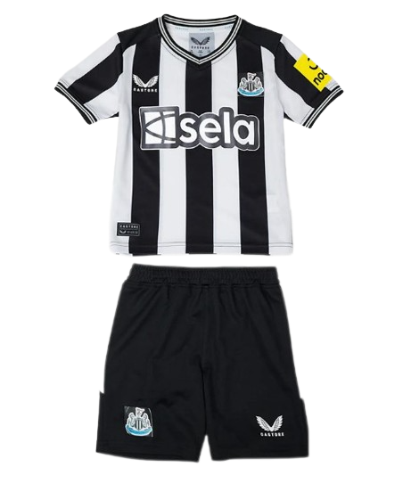 Captura_de_tela_2023-06-27_092829-removebg-preview Kit Infantil Newcastle Home 2023/24 Unissex
