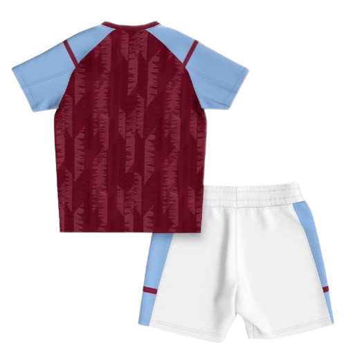 Captura_de_tela_2023-06-28_102412-removebg-preview Kit Infantil Aston Villa Vermelho 2023/24 Unissex