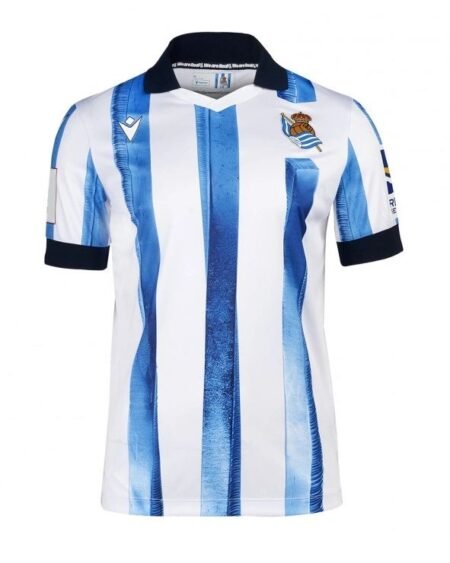 Nova Camisa Real Sociedad Titular 2023/24 Masculina