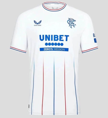 Camisa Rangers Branca 2023/24 Masculina