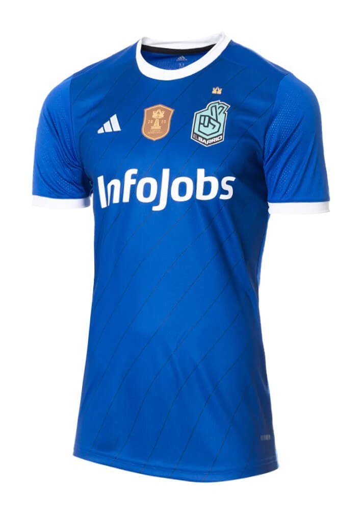 XESg01fYMkuFH6W Camisa El barrio Azul 2023/24 Masculina