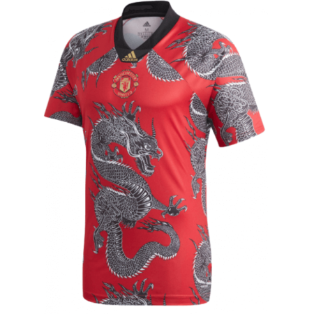 Camisa Manchester United Dragão Chinês Vermelha 2019/20