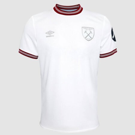 Nova Camisa Westham Branca 2023/24 Masculina