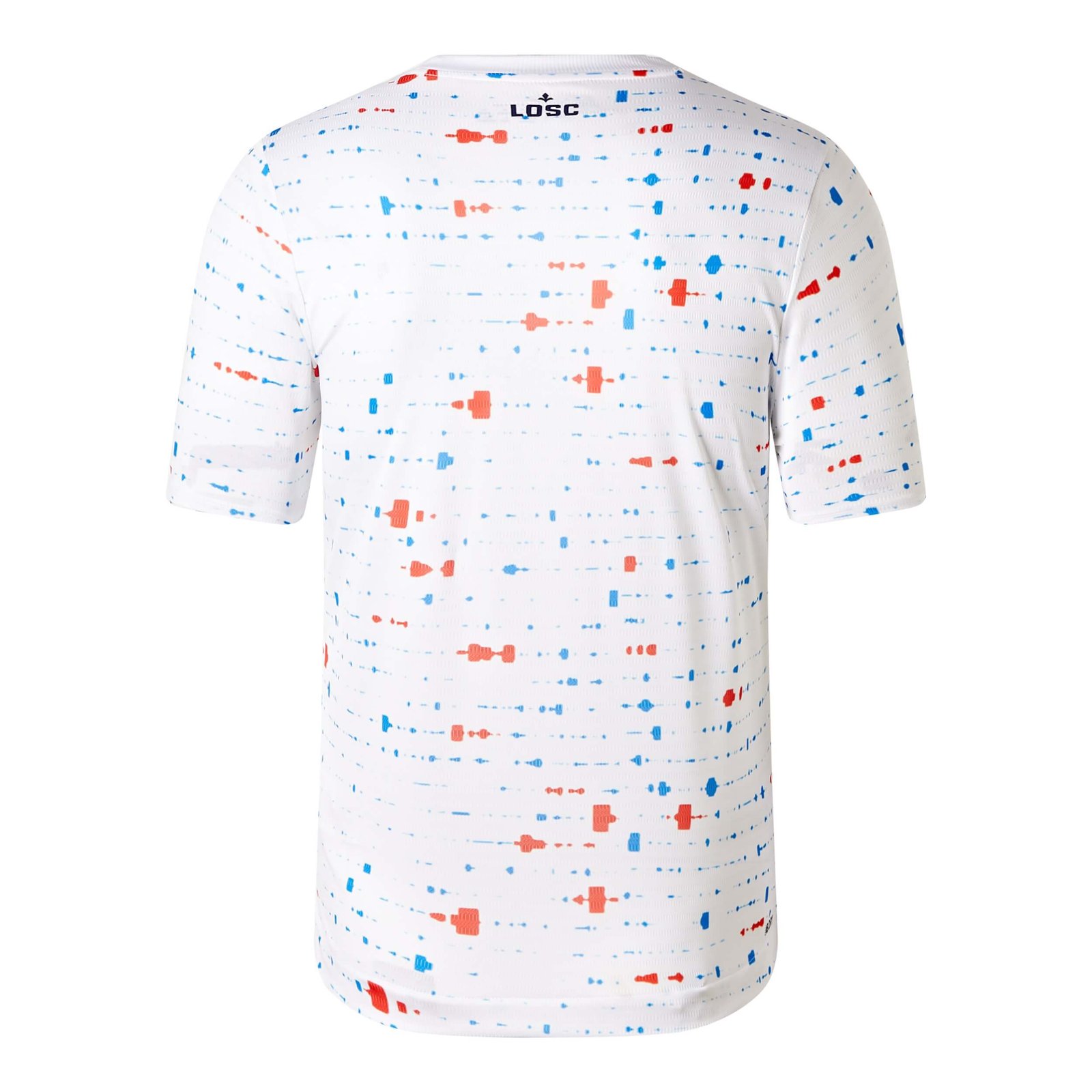 3184-vBU0 Nova Camisa Lille Branca 2023/24 Masculina