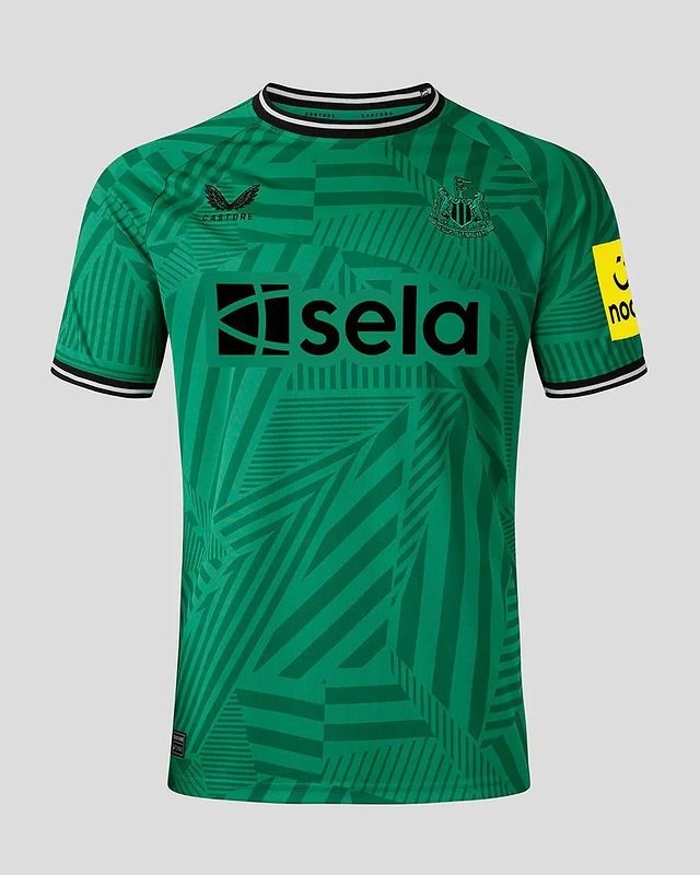 356782689_1651901488648185_6933040285711311792_n Nova Camisa Newcastle Verde 2 2023/24 Masculina
