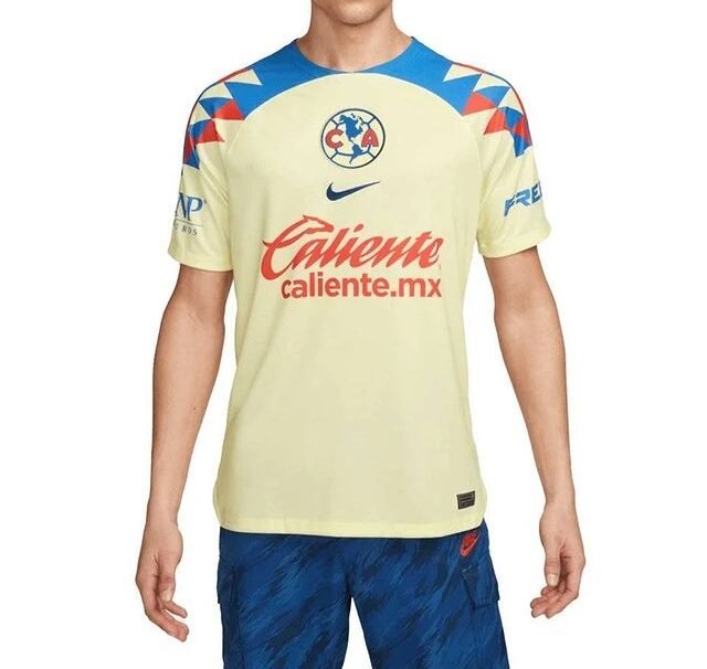 356796894_1780482802408876_1026711546623819317_n Nova Camisa Club América Amarela 2023/24 Masculina