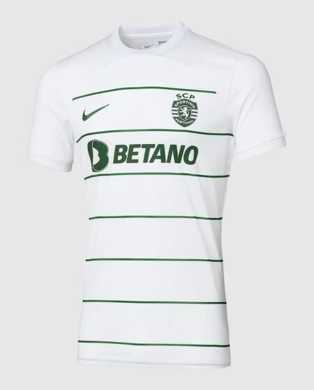 Nova Camisa Sporting de Portugal Branca 2023/24 Masculina