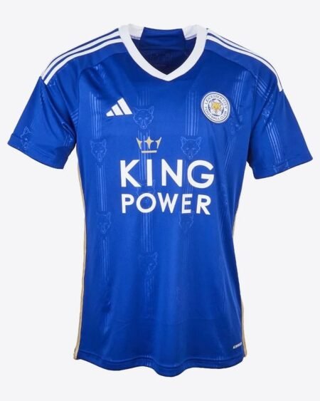 Nova Camisa Leicester Azul 2023/24 Masculina