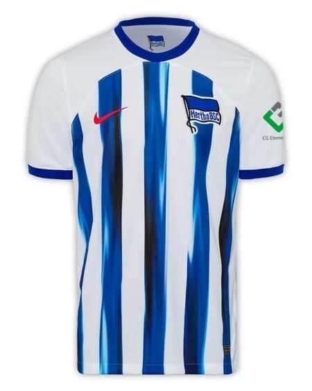 Nova Camisa Hertha Berlin Branca 1 2023/24 Masculina