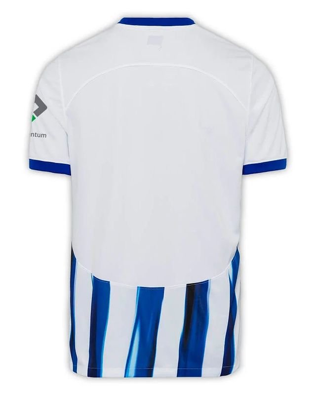 357650894_123702320760598_2210335072450139404_n Nova Camisa Hertha Berlin Branca 1 2023/24 Masculina