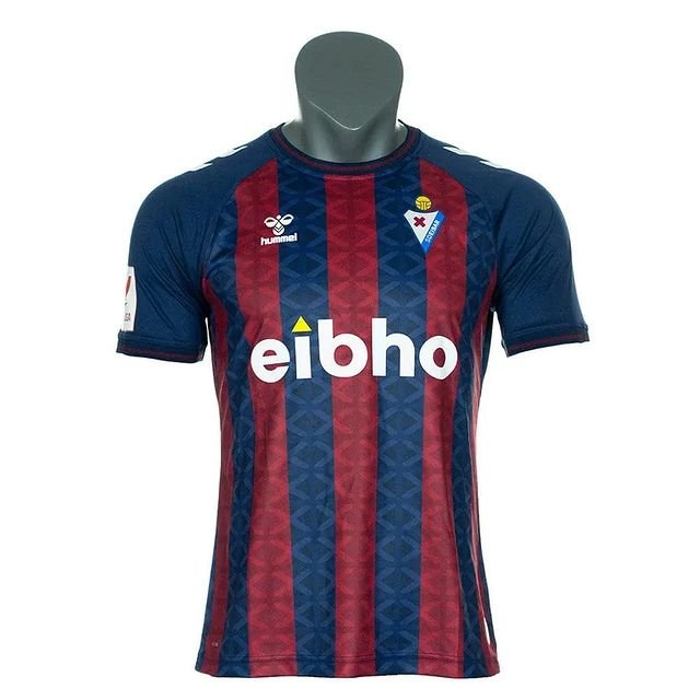 358024342_814577009944090_8841798125704307291_n Nova Camisa SD Eibar Listrada Home 2023/24 Masculina