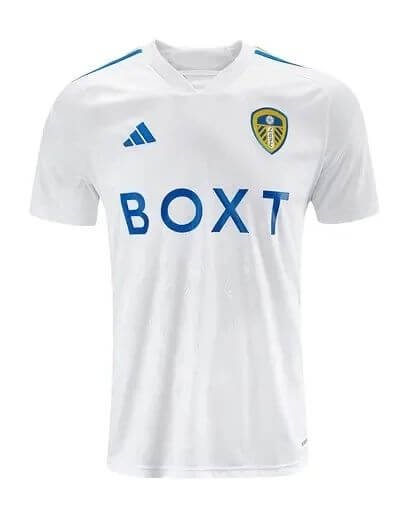 Nova Camisa Leeds Branca Titular 2023/24 Masculina