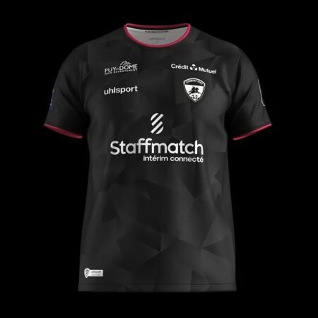Nova Camisa Clermont Foot Preta 2023/24 Masculina