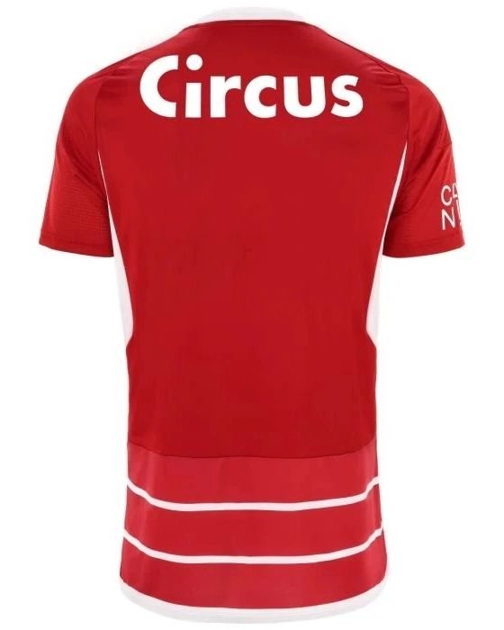 358776833_7047709568572484_8627881494159197524_n Nova Camisa Standard Liège Titular Vermelha 2023/24 Masculina