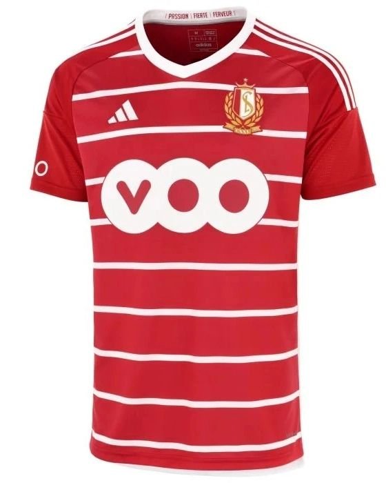 359800105_291633133388785_3489522388737791233_n Nova Camisa Standard Liège Titular Vermelha 2023/24 Masculina