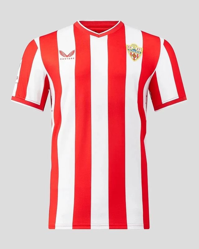 359830322_170631579244534_8880333320034638103_n Nova Camisa UD Almería 1 2023/24 Masculina