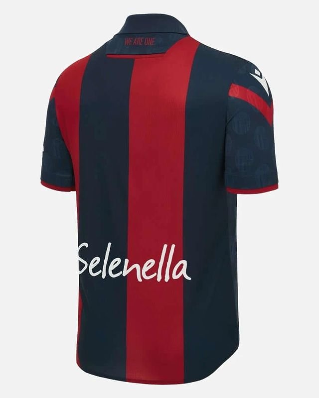 361119613_240493442246924_5165803614825353753_n Nova Camisa Bologna FC Azul/Vermelha Home 2023/24 Masculina