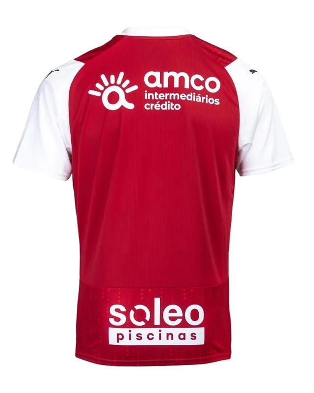 361324577_233491115718474_8974037521369320885_n Nova Camisa Sporting Braga Vermelha 2023/24 Masculina