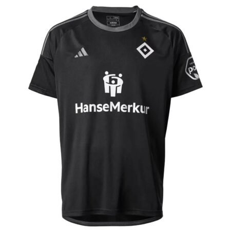 Nova Camisa Hamburgo SV Preta 3 2023/24 Masculina