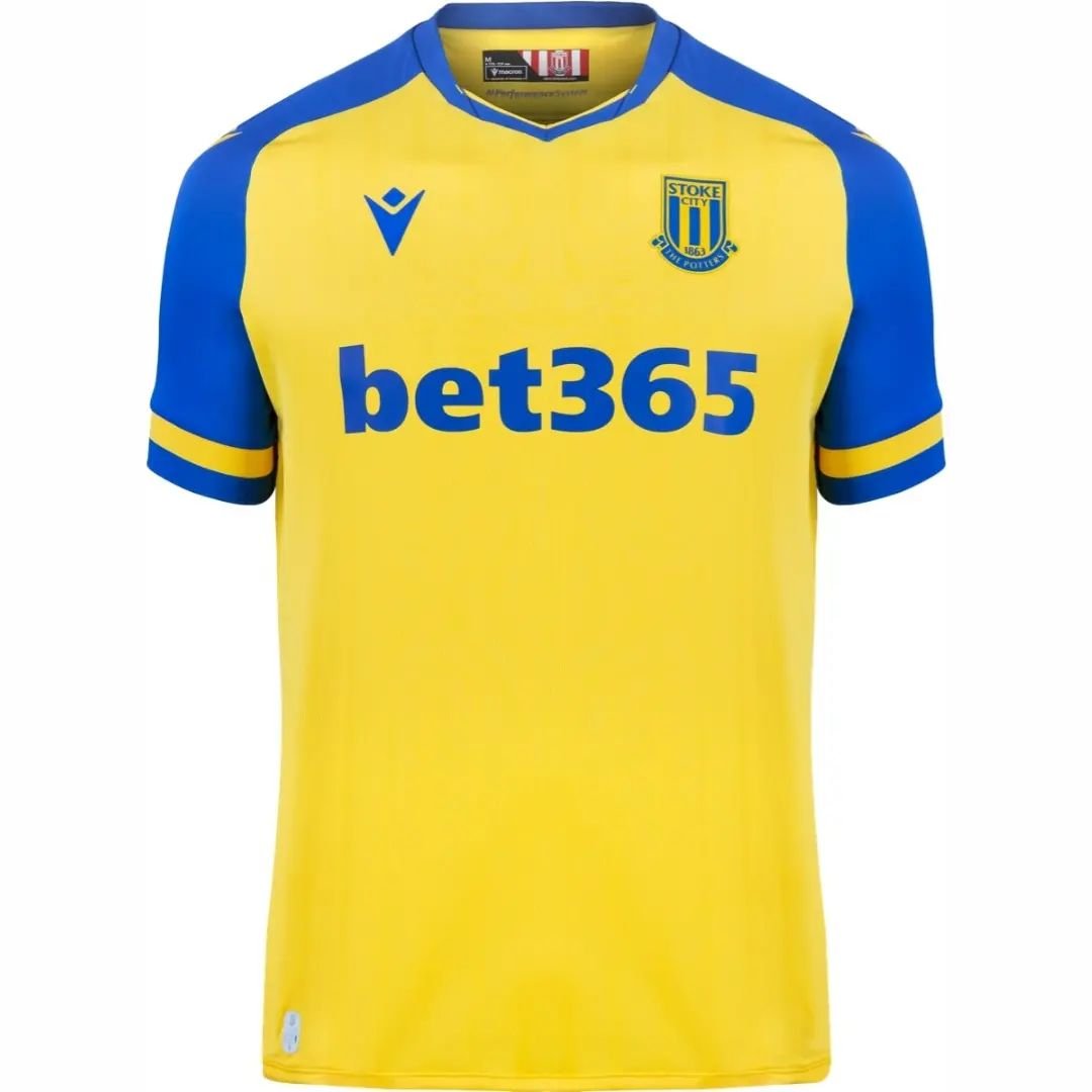 363002828_222327724109678_4970717366415393591_n Nova Camisa Stoke City 3 Amarela 2023/24 Masculina