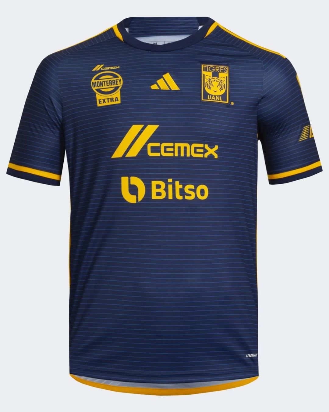 363311898_1724201328040196_3041725900715716077_n Nova Camisa Tigres Azul Reserva 2023/24 Masculina