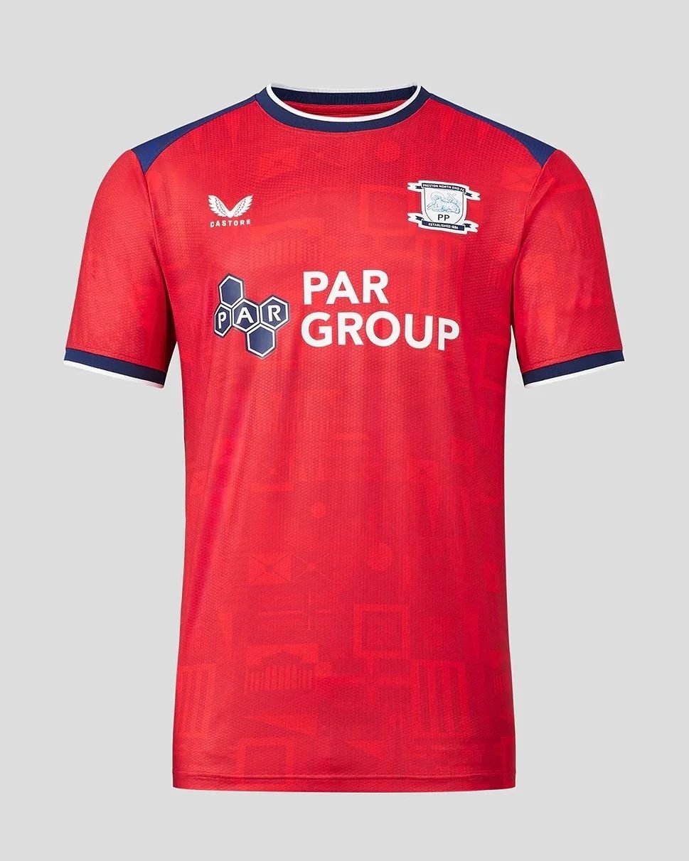 363502981_1461058814688704_6960696315289163788_n Nova Camisa Preston North Vermelha 2023/24 Masculina