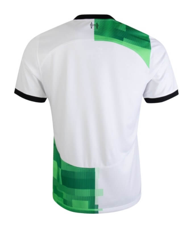 7rZ5LLLrDKCc3Ym Nova Camisa Liverpool 2 Reserva Branca c/Verde 2023/24 Masculina