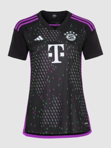 Nova Camisa Bayer de Munique 2 Preta 2023/24 Feminina