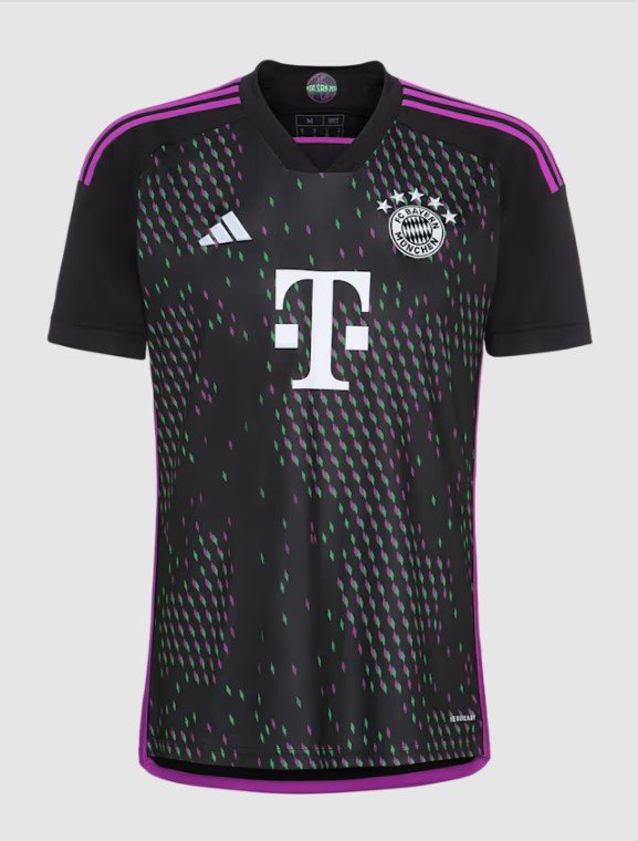 Captura de tela 2023-07-31 102158 Nova Camisa Bayer de Munique 2 Preta 2023/24 Masculina