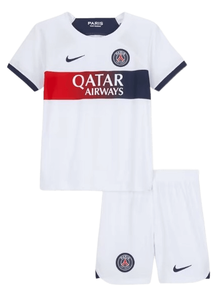 Kit Infantil PSG 2 Branca 2023/24 Unissex