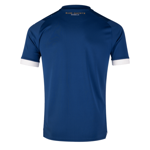 exterieur_replica_dos Nova Camisa Olympique de Marseille Azul 2023/24 Masculina