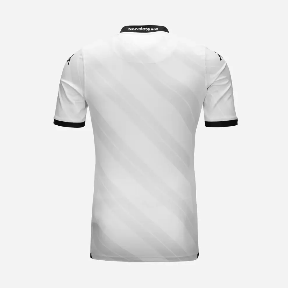 maglia-home-back-2023-34 Nova Camisa Spezia Calcio Branca 2023/24 Masculina