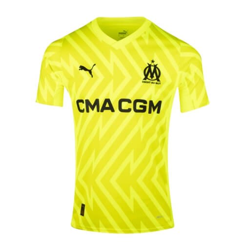 maillot-om-gardien-2023-2024-jaune-0_5 Nova Camisa Olympique de Marseille Verde 2023/24 Masculina