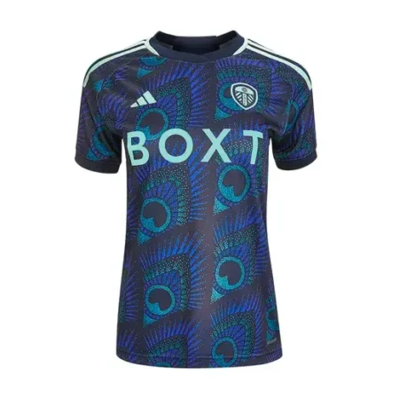 Nova Camisa Leeds United 2 Azul 2023/24 Feminina