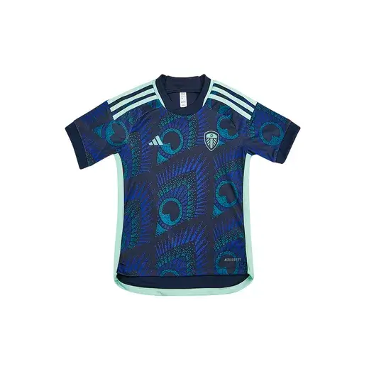 02min23102_5-6y_away_top-f Kit Infantil Leeds United 2 Azul 2023/24 Unissex