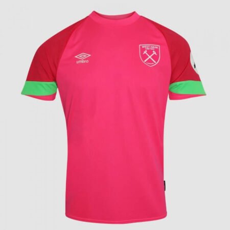 Camisa West Ham Goleiro Rosa 2023/24 Masculina