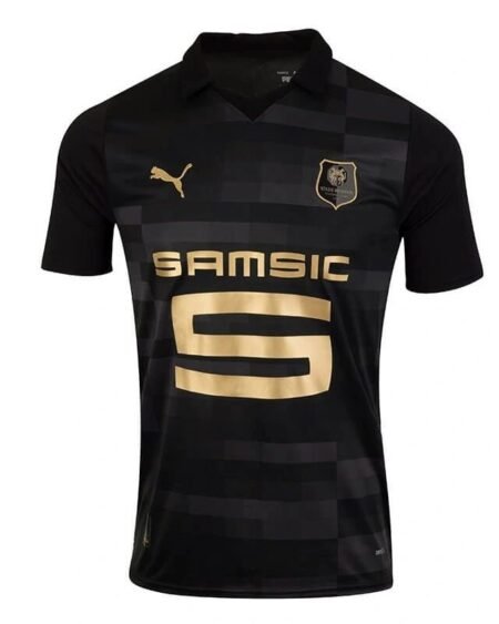 Nova Camisa Rennes Preta 3 2023/24 Masculina