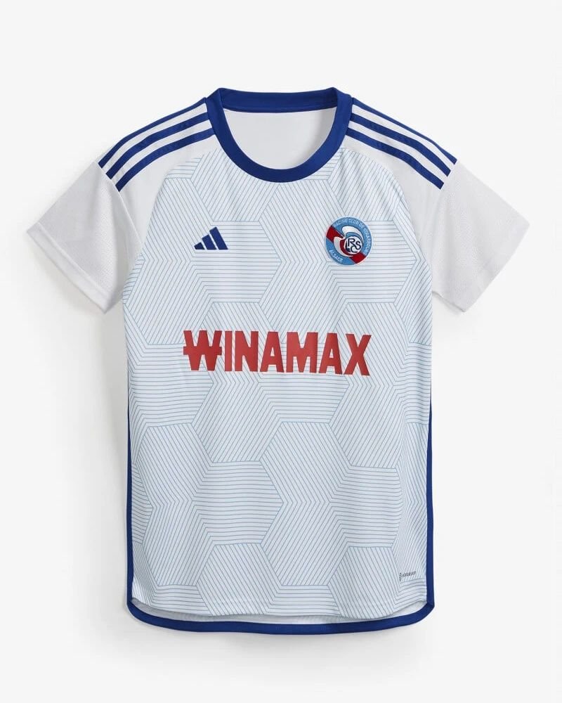 364032353_670720764923492_4136848194471528397_n Nova Camisa Strasbourg Branca 2023/24 Masculina