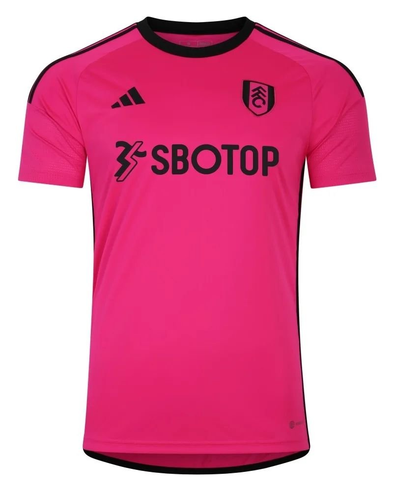364231493_3102926486679648_703763748321235572_n Nova Camisa Fulham Rosa 2023/24 Masculina