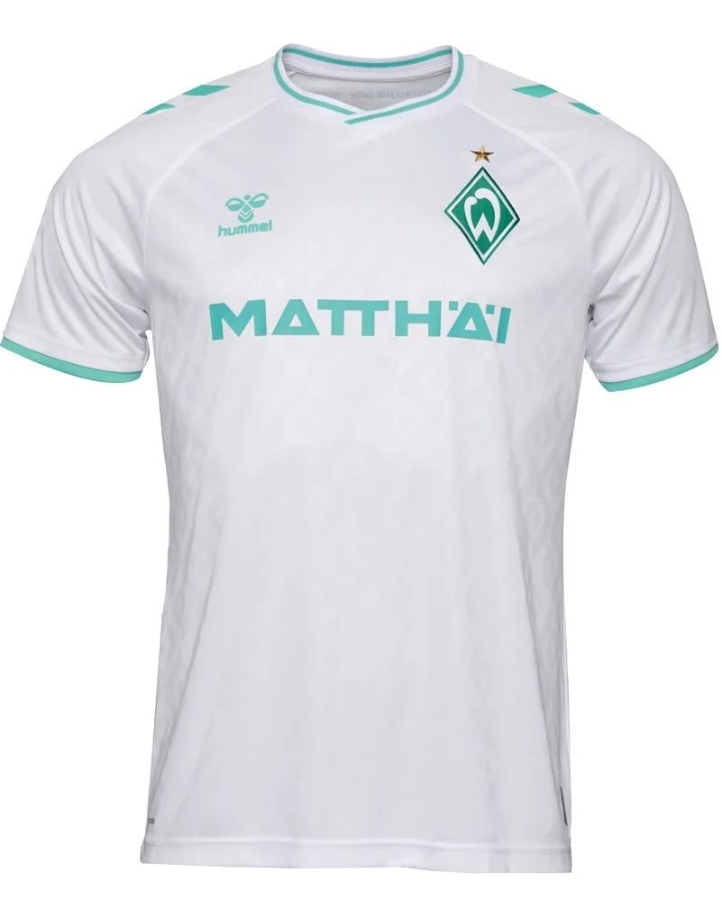 364269528_844481400406224_4943279839654452609_n Nova Camisa Werder Bremen Branca 2023/24 Masculina