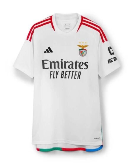 Nova Camisa do Benfica 3 Branca 2023/24 Masculina