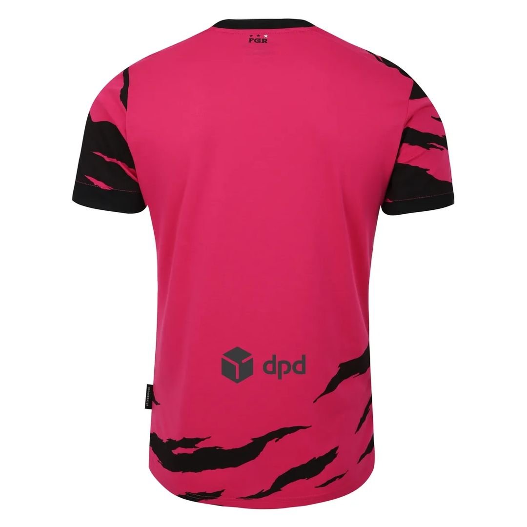 365019526_821876606281664_5518013320113774231_n Camisa Forest Green Rovers Rosa 2023/24 Masculina