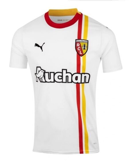 Nova Camisa RC Lens 3 Branca 2023/24 Masculina