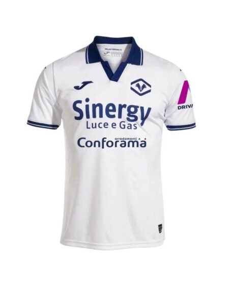 Nova Camisa Hellas Verona 3 Branca 2023/24 Masculina
