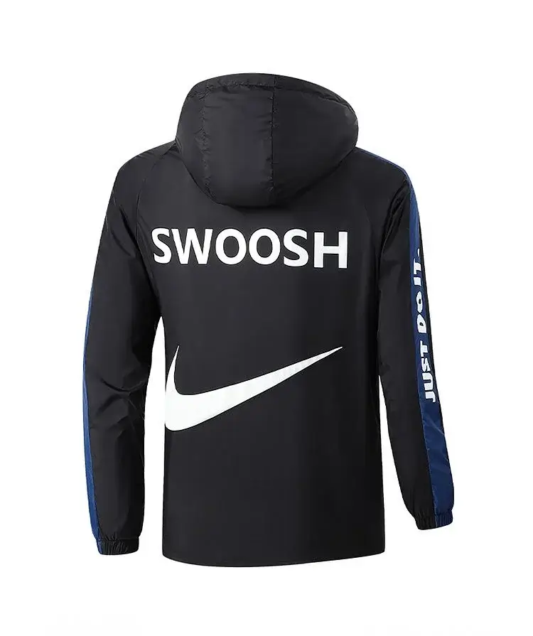 3b47a53189 Jaqueta Corta Vento Nike Run Verde/Preto Masculina