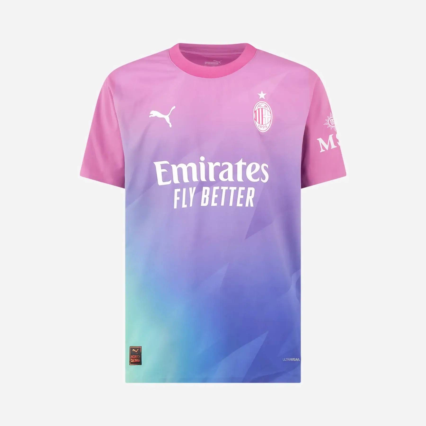 770398-A85_01_1800x1800 Nova Camisa Milan 3 Rosa/Azul 2023/24 Jogador