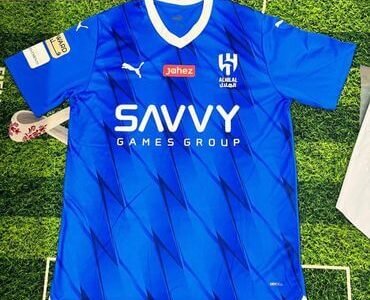 Camisa do Neymar Al Hilal Azul 2023/24 Masculina